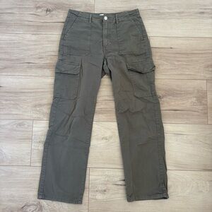 Zara Olive/Khaki Cargo Pants